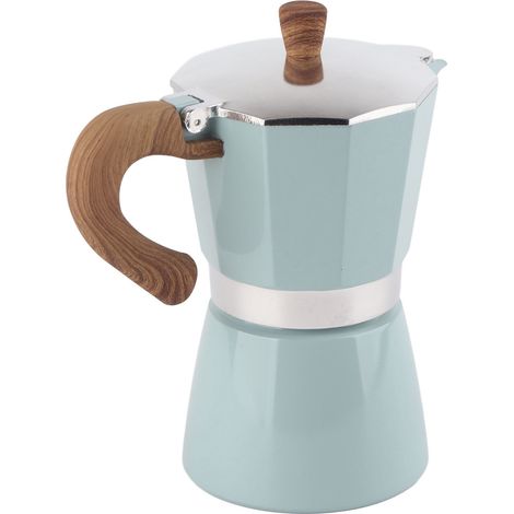Cafetière Moka Italienne 300ml 6 Tasses en Alliage d'Aluminium pour Maison Bureau Camping Pique-nique (1/5)