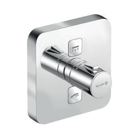 Kludi UP-Thermostatarmatur PUSH Feinbaus m FE soft edge chr