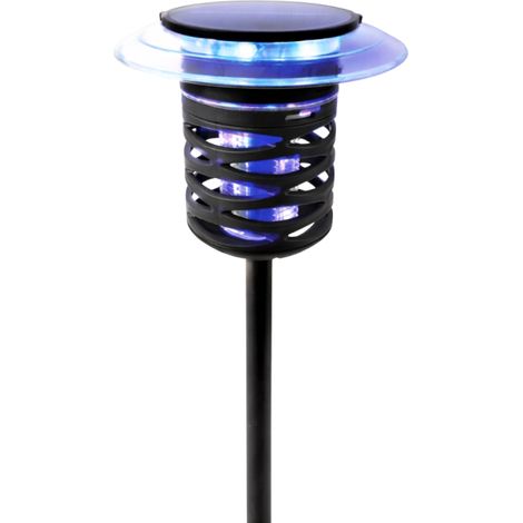 VENTEO - Lampe Solaire Exterieur 2 en 1  Lampe UV Anti Moustique et Anti Moucherons Interieur  Éclairage d'Ambiance Multicolore  Pour votre Jardin, Allée et Maison