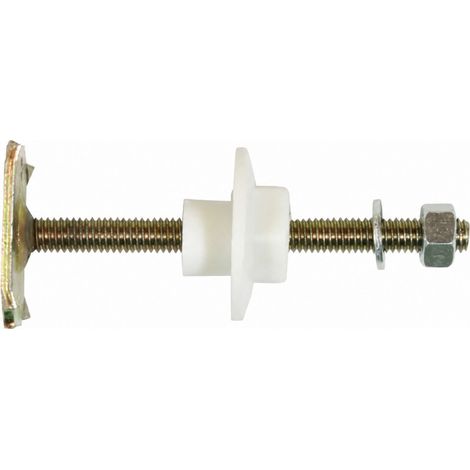 Staffa per lavabo con contropiastra 8x90mm, 2 pezzi.