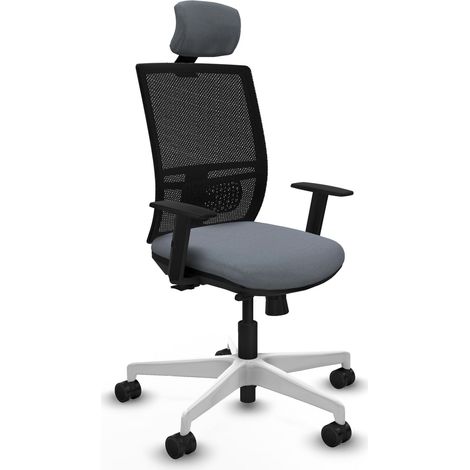Silla de oficina piqueras y crespo Yunquera negro soporte lumbar (1/2)