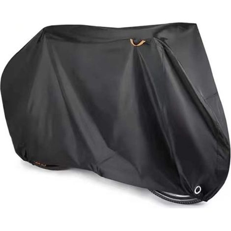 Housse Vélo,Tissu Oxford 210D Epais Noir Bache Velo Exterieur 200x70x110cm (1/5)