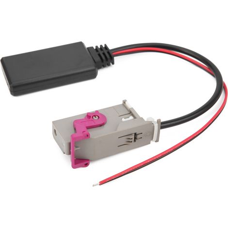 Module Bluetooth pour voiture, câble AUX-IN, adaptateur audio sans fil de remplacement pour A3 A4 A6 A8 TT R8 RNS-E 32 broches (1/5)