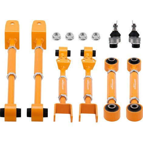 Front Ball Joint + Rear Camber Control Arms Toe Set for Accord 08-17 09-14 TL (1/5)