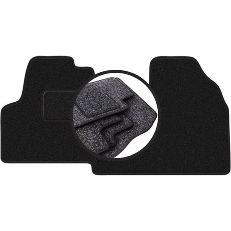 Tapis De Voiture - Polypropylène - Pour Citroën Jumpy I Fourgon (1994-2006) - Anthracite - Lot Complet (1/5)