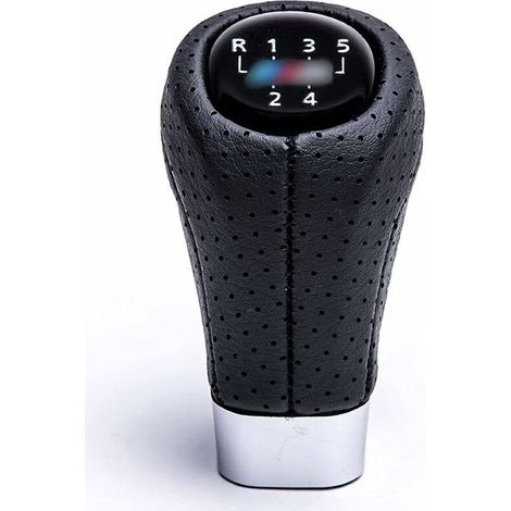 Pomo de palanca de cambios de repuesto para BMW Serie 1 y 3 E46 E81 E82 E87 E88 E90 E91 E92 (5 velocidades). (1/5)