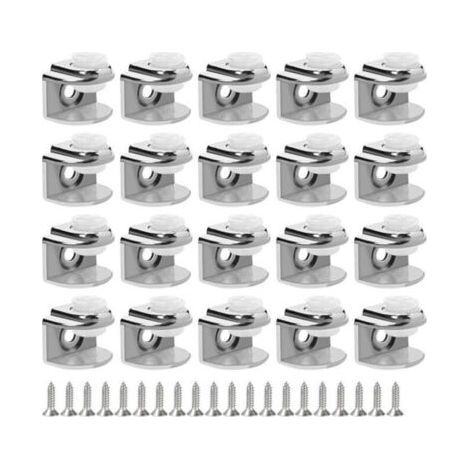 20pcs Zinc Alloy Adjustable Glass Holder for 5-8mm Glass (1/5)