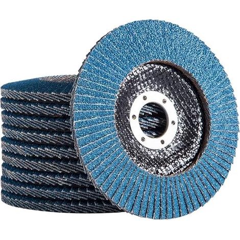 Flap Disc 125 mm Grit 40 T29 for Metal, Wood and Steel Angle Grinder Sanding (1/5)