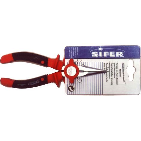 SIFER sifer alicate b-redonda plana 6 satinado e1511 profesional