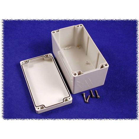 Boîtier universel Hammond Electronics 1554K2GY Polycarbonate gris 160 x 90 x 90 1 pc(s) W80010 (1/2)