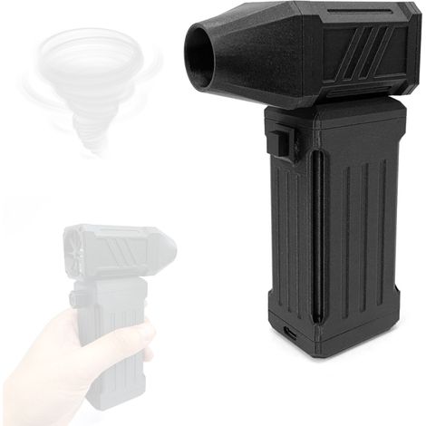 Ventilateur à jet Irovami - Moteur sans balais 32 mm, 110 000 tr/min, 45 m/s, batterie 3x2500 mAh, USB-C, charge rapide PD, 13 pales CNC (1/5)