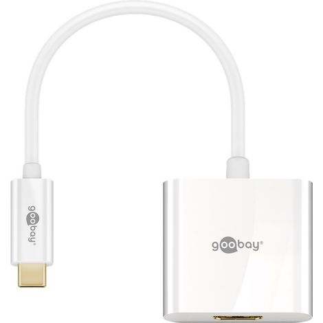 goobay 66259 Adaptador USB-C a HDMI - USB-C macho  HDMI hembra (Tipo A) (1/4)