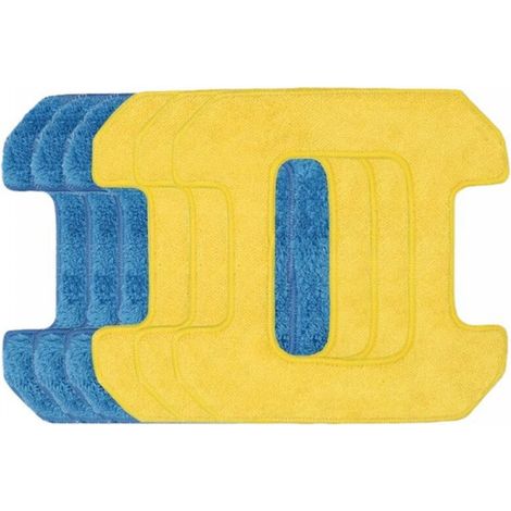 Mopa seca Hobot 268, paño de microfibra para vidrio y piezas de vidrio, paquete de 6 (1/5)
