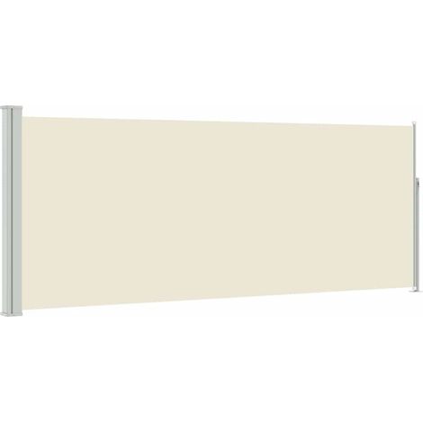 Maison Exclusive - Tenda da Sole Laterale Retrattile 117x314 cm Crema (1/5)