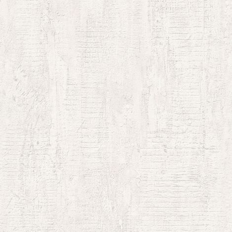 Papiers peints tendances pour le salon | Papier peint effet béton clair | Tapisserie moderne style industriel pour chambre adulte - 10,05 x 0,53 m (1/5)