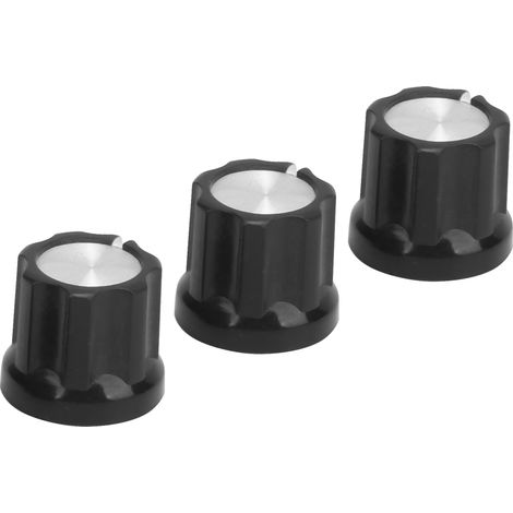 3 boutons de réglage du volume et de l'effet, avec rotation, accessoires pour équipements audio (1/5)