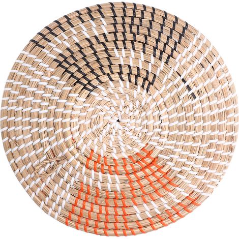 Panier Tressé Décor Mur Résistant Pratique Élégant Ornement Maison DIY Créatif (1/5)