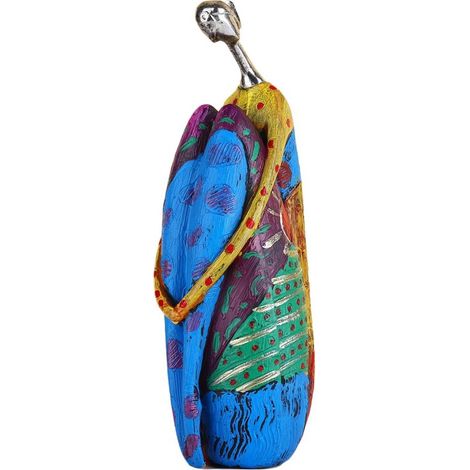Figuritas abstractas y coloridas de mujeres, esculturas, decoración para estantes, postura de yoga, estatua de arte moderno (1/5)
