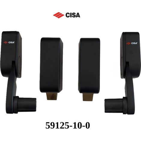Cisa maniglione antipanico ambidestro senza barra con kit aste 59125-10-0 (1/4)