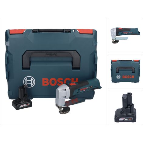 Bosch GSC 12V-13 Taglierino professionale a batteria 12 V + 1x batteria ricaricabile 6,0 Ah + L-Boxx - senza caricabatterie (1/5)
