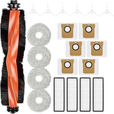 Kit de Zubehör für Xiaomi Robot Vacuum X20+, XU: 1 cepillo principal, 6 cepillos laterales, 4 filtros, 4 mopas y 6 bolsas de repuesto - (1/4)