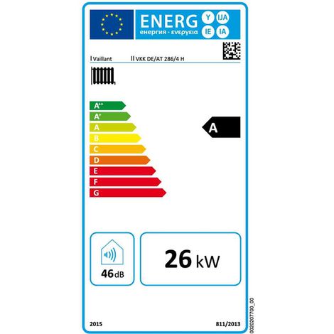 Vaillant ecoVIT exclusiv VKK 286/4 Gas-Brennwertkessel 28,9 kW, E-Gas, 0010007512 (1/4)