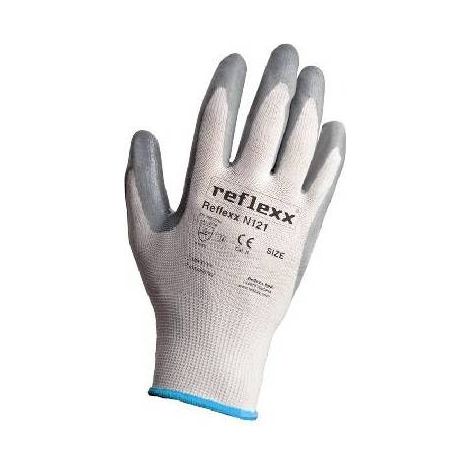 1 PAIO GUANTI SUPPORTATI IN NITRILE N121 Misura: Taglia XL