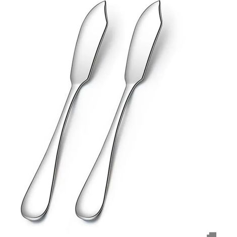 Couteau à beurre en acier inoxydable, couteau à fromage, tartineur à beurre pour cuisines, restaurants et réceptions. (1/5)