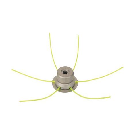 Ribiland – Tête de débroussailleuse universelle – Aluminium haute résistance – Fils carrés 3mm pour coupe efficace – Bloc fileté anti-vibration