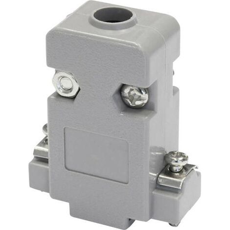 Capot SUB-D 9 pôles econ connect PH9 matière plastique 180 ° gris 1 pc(s) Y991741 (1/4)