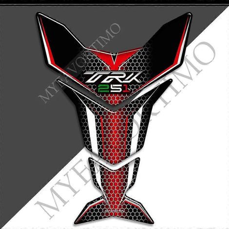 Kit de protection pour réservoir, sacoches, bidons, huile, carburant et protection pour genoux et casque de moto Benelli TRK251 Adventure (autocollants inclus) - TRK25112 (1/5)