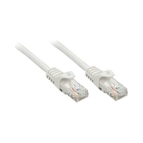 Câbles réseau et DAC LINDY 0.5m Cat.5e U/UTP Patch Cable Colour Grey Low Cost Version (1/2)