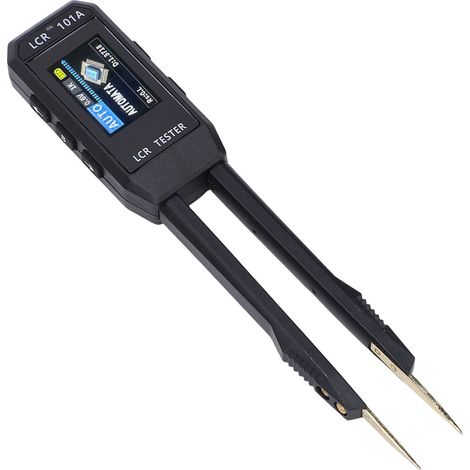 Pince ampèremétrique numérique 10 kHz, analyseur CMS, multimètre, testeur de continuité de condensateurs et d'inductances, testeur de diodes, reconnaissance automatique des composants. (1/5)