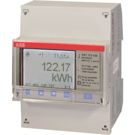 Contatore di energia EQ Meters Serie A 60-288V RS485 ABB A411121