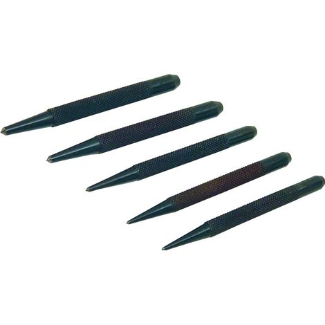 SET DI PUNZONI DI CENTRAGGIO 5pz SILVERLINE PC13