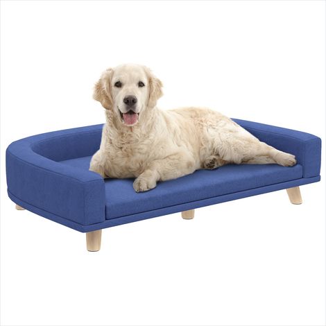 Couchage pour chien Couchage surélevé pour grand chien en bois (1/5)