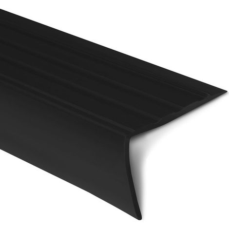 Stufenkantenprofil Toronto 40 x 25 mm Schwarz Länge: 100 cm