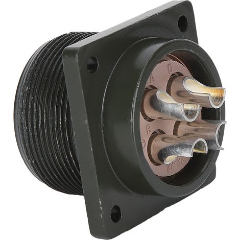 Luftfahrtsteckdose 4-polig 2,2 kW & 5,5 kW Legierung Gerätestecker Motoren Industriequalität Hardware Werkzeuge (1/5)