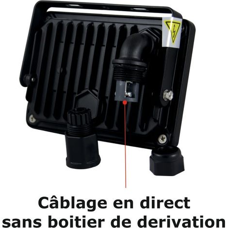 Proiettore LED 30W 2550 LM 3000K IP65 attacco diretto - 5 anni di garanzia (1/3)
