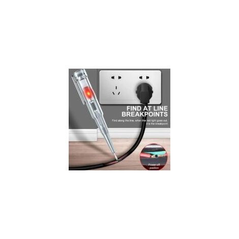 Penna tester elettrica reattiva, tester di tensione impermeabile 70-250V, penna tester elettrica reattiva, penna tester di tensione senza contatto (1 pezzo) - Crezuo
