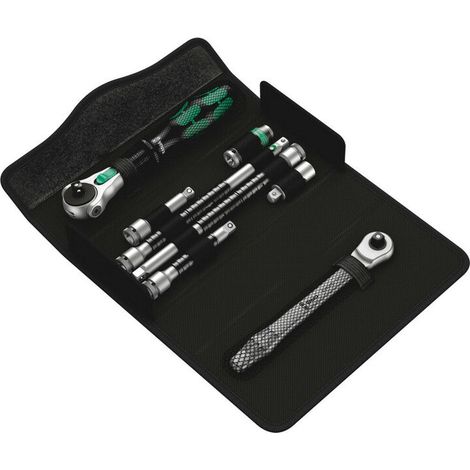 [GEBRAUCHT] B-Ware Wera Knarrensatz Ratschensatz Zyklop Speed Metal Set Kompakt Tasche 8-teilig (1/2)