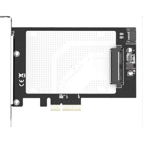 U.2-zu-PCIe-4.0-x4-x8-x16-2,5-Zoll-NVMe-SSD-Adapterkarte Volle Geschwindigkeit U.2 PCIe 4.0 x4 für 2,5-Zoll-SATA-SSDs/HDDs bis zu 6 TB (1/5)