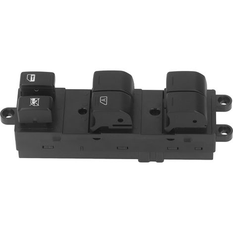 Interrupteur de Lève-Vitre Principal Noir 25401 ED500 Compatible Nissan Versa 2007 2008 2009 2010 Commande de Fenêtre Conducteur