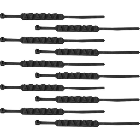 20 Pack Snow Chains For Mobility Scooter Nylon 50cm Anti-skid Snow Chain Reusable Non-Slip Snows Tyre Grips Adjustable For Car SUV Pickup Trucks E-Bike Motorbike Winter Safety