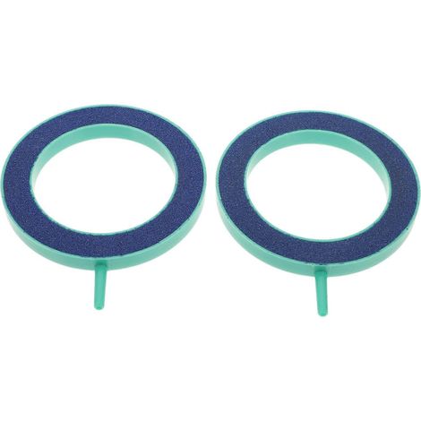 Lot de 2 diffuseurs d'air ronds pour aquarium, pierre à air pour aquarium (1/4)