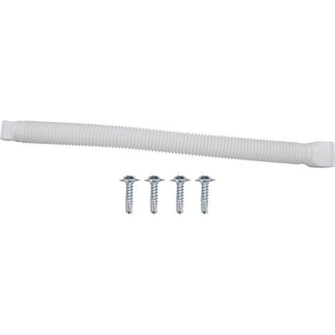 Retractable downspout extension, gutter drainage pipe, downward spout drain extensions, white (1/5)