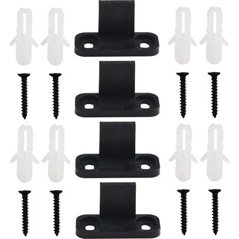 4 accessoires de rail suspension pour porte grange (1/5)
