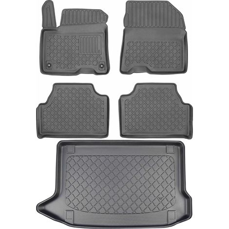 Hyundai Kona SUV desde agosto de 2018. Juego de alfombrillas para coche y maletero. (1/5)