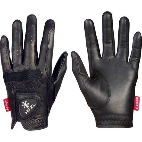 Guanti equitazione Gripp Elite massima aderenza e sensibilità con palmo in pelle antiscivolo: 9, blu (1/3)