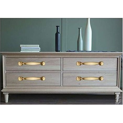 Goldene Schrankgriffe – 10er-Set, 128 mm, für Küchenmöbel und Schränke, elegante Metalloberfläche